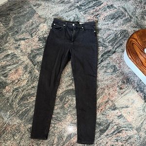 Rag & bone ankle skinny jean stretchy size 28
